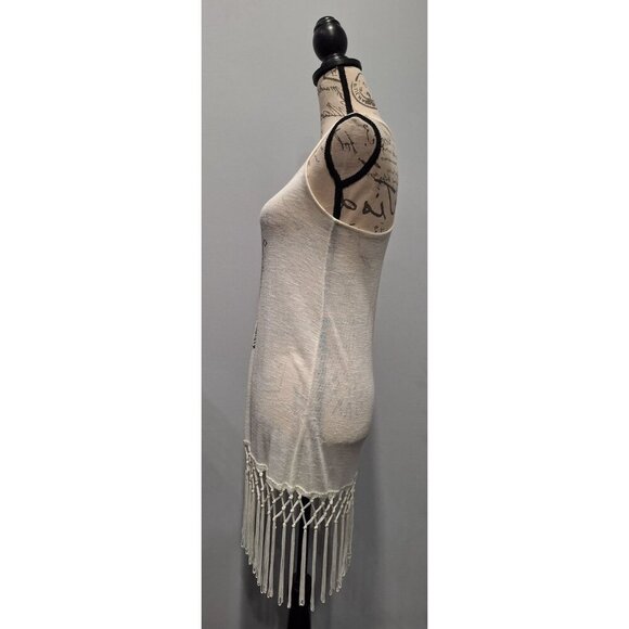 EUC Copper Key Womens Dreamcatcher Fringe Tank TopSz. S - Picture 4 of 6